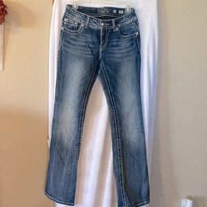 Ladies Miss Me Boot Cut Jeans JP5801B- Size 29, inseam 34”